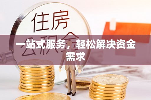 岑溪一站式服务，轻松解决资金需求